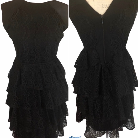 NWT ALFANI LACE LAYERED EVENING DRESS😍 - Picture 6 of 9